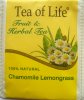 Tea of Life Fruit and Herbal Tea Chamomile Lemongrass - a