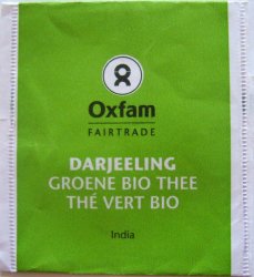 Oxfam Fairtrade Darjeeling Groenee Bio Thee India - a