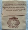 Good Earth Green Tea - a
