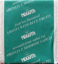 Mogota Fruit tea flavoured Aronia With Blue Fruits - a