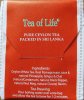 Tea of Life White Chai Tea Pineapple Ginger - a
