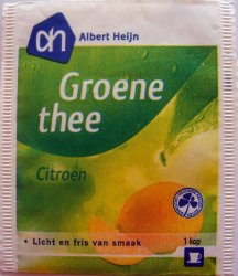 Albert Heijn Groene Thee Citroen - a