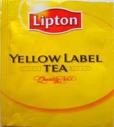 Lipton F lut Yellow Label Tea - b