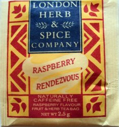 London Herb and Spice Company Naturally Caffeine Free Raspberry Rendezvous - a