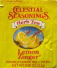 Celestial Seasonings Herb Tea Lemon Zinger - a