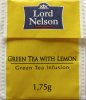 Lord Nelson Green Tea with Lemon - a