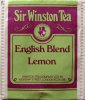 Sir Winston Tea English blend Lemon - a
