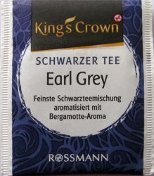 Rossmann King's Crown Schwarzer Tee Earl Grey - a