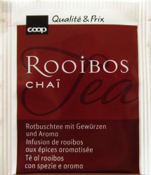 Coop Qualit and Prix Rooibos Chai - a
