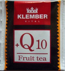 Klember Vital + Q 10 Fruit Tea - a