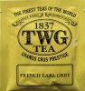 TWG Tea Grands Crus Prestige French Earl Grey - a