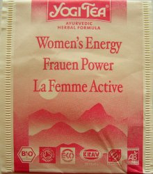 Yogi Tea Ayurvedic Herbal Formula Womens Energy - a