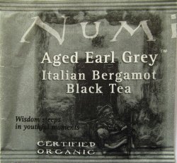 Numi Black Tea Aged Earl Grey Italian Bergamot - a