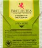 British Tea Fruits of Paradise Green Tea Lemon - a