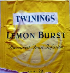 Twinings F Flavoured Fruit Infusion Lemon Burst - a