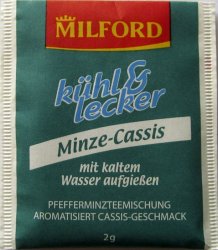 Milford Khl & Lecker Minze Cassis - a