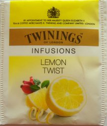 Twinings of London Infusions Lemon Twist - a