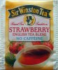 Sir Winston Tea English tea blend Strawberry - a