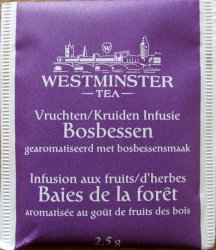 Westminster Vruchten Kruiden Infusie Bosbessen - b