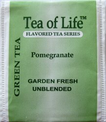 Tea of Life Green Tea Pomegranate - a