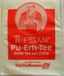 Bad Heilbrunner Teesan Pu Erh Tee Roter Tee aus China - a