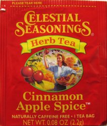 Celestial Seasonings Herb Tea Cinnamon Apple Spice - c