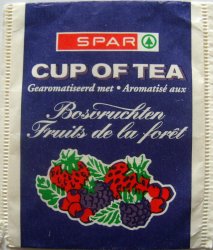 Spar Cup of Tea Gearomatiseerd met Bosvruchten - a