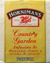Hornimans Desde 1826 Pickwick Country Garden Infusin de Manzana limn y aroma de pomelo - a