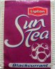 Lipton Retro Sun Tea Blackcurrant - a