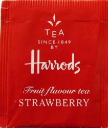Harrods Tea Fruit Flavour Tea Strawberry - a