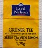 Lord Nelson Grner Tee mit Zitronengeschmack - a