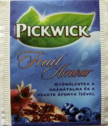 Pickwick 3 Fruit Amour Gymlcstea a grntalma s a fekete fonya zvel - a