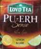 Loyd Tea Pu-Erh Sense Slim line Lemon & Lime - b