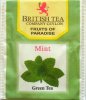 British Tea Fruits of Paradise Green Tea Mint - a