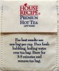 House Recipe Premium Hot Tea - a