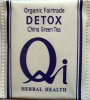 Qi Herbal Health Detox China Green Tea - a