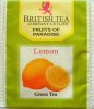 British Tea Fruits of Paradise Green Tea Lemon - a
