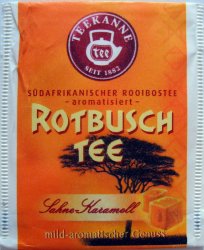 Teekanne Rotbusch Tee Sahne Karamell - b