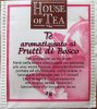 House of Tea T aromatizzato ai Frutti di Bosco - a
