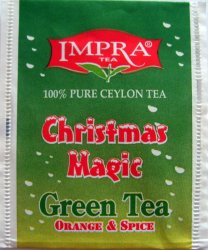 Impra Christmas Magic Green Tea Orange and Spice - a