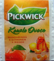 Pickwick 3 Kouzlo Ovoce Mandarinka s citronem a medem - a