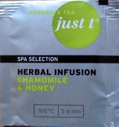Just T Herbal Infusion Chamomile and Honey - a