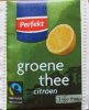 Perfekt 1 kop thee Fairtrade Groene Thee Citroen - a