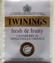 Twinings P Fresh & Fruity Cranberry & Sanguinello Orange - a