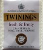 Twinings P Fresh & Fruity Cranberry & Sanguinello Orange - a