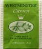 Westminster Thee met Citroensmaak - b