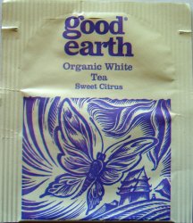 Good Earth Organic White Tea Sweet Citrus - a