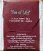 Tea of Life Black Chai Tea Ginger Citron - a
