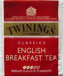 Twinings of London Classics English Breakfast Tea - a