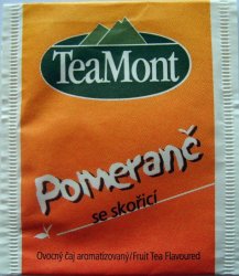 TeaMont Ovocn aj aromatizovan Pomeran se skoic - a
